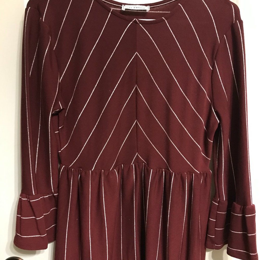 Burgundy Dress
